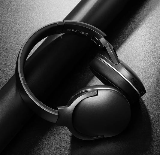 Baseus D02 Wireless Headphone Bluetooth 5.0 - Black_0